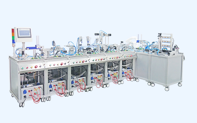 CAM-001 Automatic Modular Flexible Production Training System (Robot)